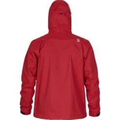 NRS Men's Teeko Rain Jacket -Outdoor Sports 20040 01 Red Large Back 102121 1000x1000