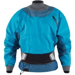 NRS Men's Flux Dry Top - Closeout -Outdoor Sports 22515 05 Fjord Lg Front 062120 1000x1000