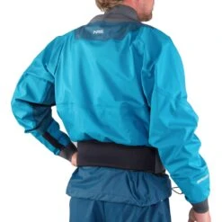 NRS Men's Flux Dry Top - Closeout -Outdoor Sports 22515 05 Fjord Model Back 062120 1000x1000