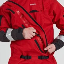 NRS Extreme SAR Dry Suit 24 NRS Extreme SAR Dry Suit -Outdoor Sports 22529 04 Red Model EntryZipper 111021 1000x1000