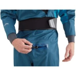 NRS Men's Crux Dry Suit - Closeout 28 NRS Men's Crux Dry Suit - Closeout -Outdoor Sports 22533 04 Poseidon Lg ReliefZipper 062320 1000x1000