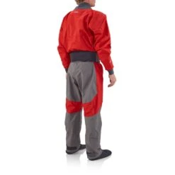 NRS Men's Crux Dry Suit - Closeout 35 NRS Men's Crux Dry Suit - Closeout -Outdoor Sports 22533 04 Salsa Model Back 062320 1000x1000