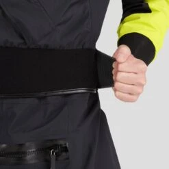 NRS Men's Crux Dry Suit 31 NRS Men's Crux Dry Suit -Outdoor Sports 22533 05 Black Model Waist 062822 1000x1000