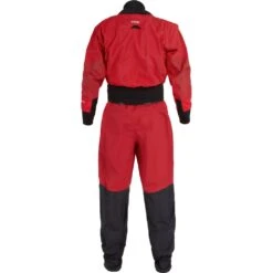 NRS Men's Crux Dry Suit 24 NRS Men's Crux Dry Suit -Outdoor Sports 22533 05 Red Lg Back 062822 1000x1000