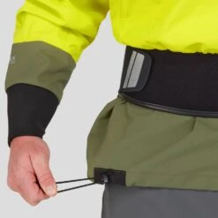 NRS Men's Rev GORE-TEX Pro Dry Top -Outdoor Sports 22541 01 Chartreuse Model Drawstring 111921 1000x1000