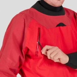 NRS Men's Rev GORE-TEX Pro Dry Top -Outdoor Sports 22541 01 Red Model Zipper 111921 1000x1000