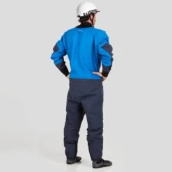NRS Men's Nomad GORE-TEX Pro Semi-Dry Suit 9 NRS Men's Nomad GORE-TEX Pro Semi-Dry Suit -Outdoor Sports 22548 01 Blue Model Back 102121 1000x1000