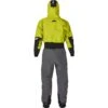 NRS Men's Navigator GORE-TEX Pro Semi-Dry Suit 2 NRS Men's Navigator GORE-TEX Pro Semi-Dry Suit -Outdoor Sports 22553 01 Chartreuse Lg Back 012522 1000x1000