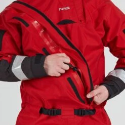 NRS Extreme SAR GTX Dry Suit -Outdoor Sports 22560 01 Red Model EntryZipper 111021 1000x1000