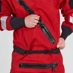 NRS Ascent SAR Dry Suit -Outdoor Sports 22561 01 Red Model EntryZipper 111021 1000x1000