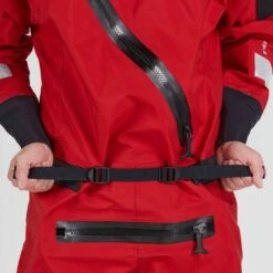 NRS Ascent SAR Dry Suit -Outdoor Sports 22561 01 Red Model Waist 111021 1000x1000