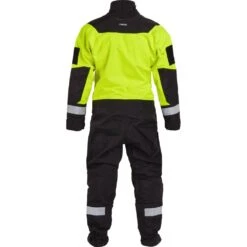 NRS Ascent SAR GTX Dry Suit -Outdoor Sports 22562 01 SafetyYellow Large Back 111021 1000x1000