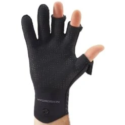 NRS HydroSkin Forecast 2.0 Gloves -Outdoor Sports 25040 02 Black na Hand 061319 1000x1000