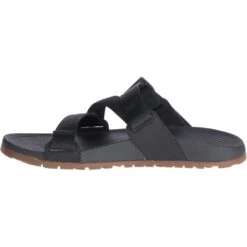 Chaco Men's Lowdown Slide - Closeout | NRS -Outdoor Sports 34049 01 black na side 111519 1000x1000