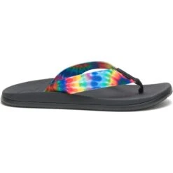 Chaco Men's Chillos Flip | NRS -Outdoor Sports 34054 01 darktiedye na side 012121 1000x1000