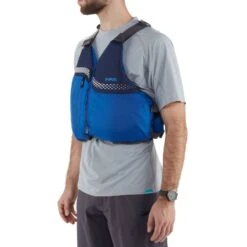 NRS Vista PFD -Outdoor Sports 40005 03 Blue Model Left 121619 1000x1000