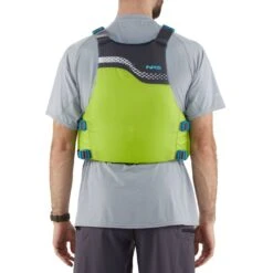 NRS Vista PFD -Outdoor Sports 40005 03 Green Model Back 121619 1000x1000