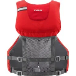 NRS Clearwater Mesh Back PFD -Outdoor Sports 40007 04 Red na Back 0061422 1000x1000