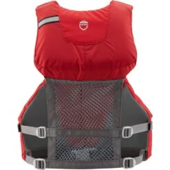 NRS Chinook Fishing PFD - Closeout -Outdoor Sports 40009 04 Red na Back 060122 1000x1000