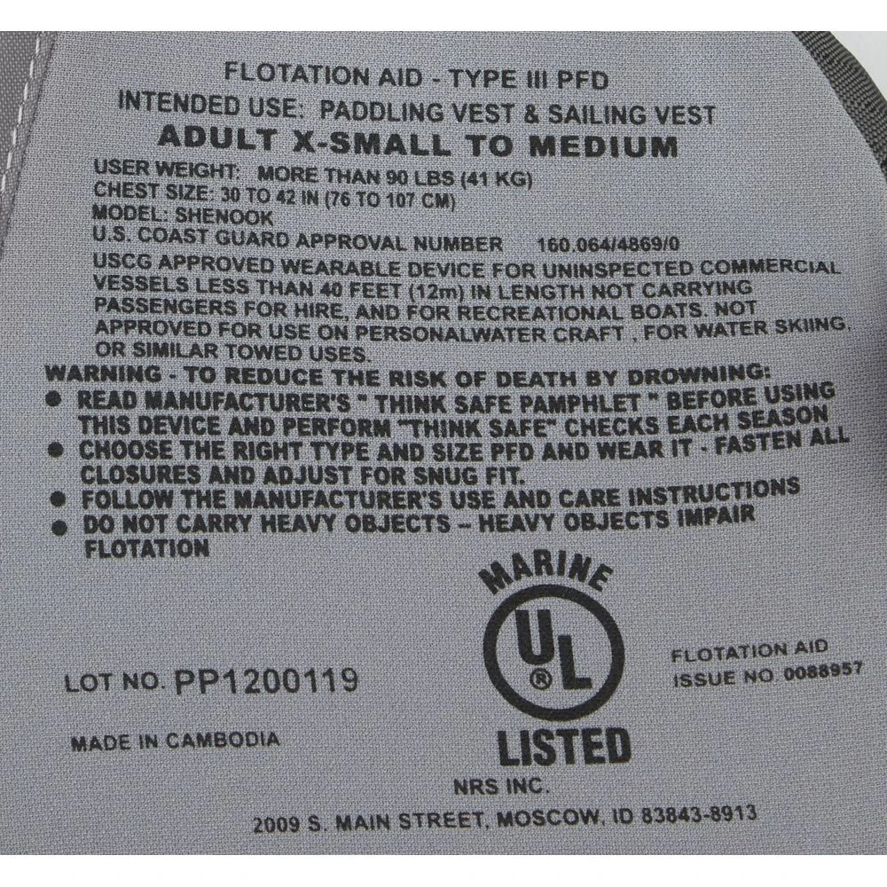 NRS Women's Shenook Fishing PFD - Closeout 10 NRS Women's Shenook Fishing PFD - Closeout - Image 8