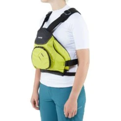NRS Ninja PFD 40 NRS Ninja PFD -Outdoor Sports 40013 04 Lime Model Left 070819 1000x1000