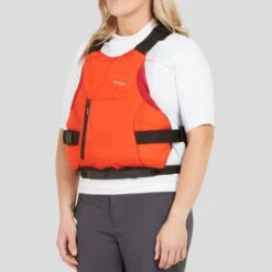 NRS Women's Siren PFD -Outdoor Sports 40036 04 Flare Model Left 041522 1000x1000