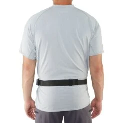 NRS Zephyr Inflatable PFD -Outdoor Sports 40037 02 Black Model Back Front 071818 1000x1000