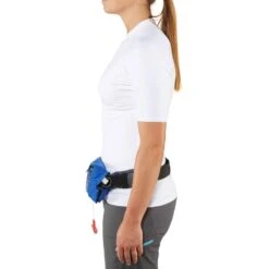 NRS Zephyr Inflatable PFD -Outdoor Sports 40037 02 Blue Model Side Front 071818 1000x1000