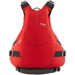 NRS Ion PFD - Closeout -Outdoor Sports 40056 02 Red na Back 052819 1000x1000