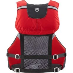 NRS Chinook OS Fishing PFD -Outdoor Sports 40071 01 Red na Back 062722 1000x1000