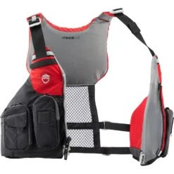 NRS Chinook OS Fishing PFD -Outdoor Sports 40071 01 Red na Open 062722 1000x1000