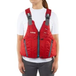 NRS Oso PFD 32 NRS Oso PFD -Outdoor Sports 40072 01 Red Model Front 071818 1000x1000