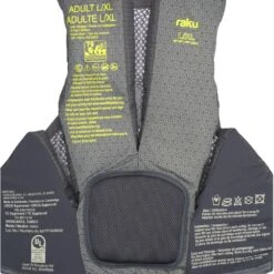 NRS Raku Fishing PFD -Outdoor Sports 40074 01 Charcoal LXL UL 021221 1000x1000