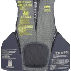 NRS Raku Fishing PFD -Outdoor Sports 40074 01 Charcoal XLXXL UL 021221 1000x1000