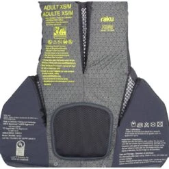 NRS Raku Fishing PFD -Outdoor Sports 40074 01 Charcoal XSM UL 021221 1000x1000