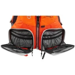 NRS Raku Fishing PFD -Outdoor Sports 40074 01 Orange na PocketsEmpty 091118 1000x1000