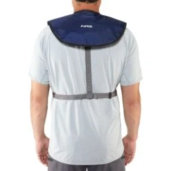 NRS Matik Inflatable PFD 27 NRS Matik Inflatable PFD -Outdoor Sports 40080 01 Navy Model Back 071818 1000x1000