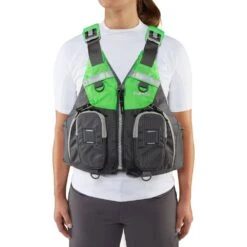 NRS Odyssey PFD -Outdoor Sports 40124 01 Charcoal Model Front 071818 1000x1000
