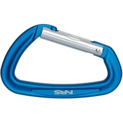 NRS Sliq Straight Gate Carabiner -Outdoor Sports 45190 01 Blue na Closed 101920 1000x1000