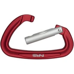 NRS Sliq Straight Gate Carabiner -Outdoor Sports 45190 01 Red na Open 101920 1000x1000
