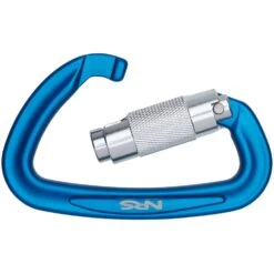 NRS Sliq Triple Lock Carabiner 16 NRS Sliq Triple Lock Carabiner -Outdoor Sports 45192 01 Blue na Open 101920 1000x1000