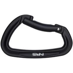 NRS Sliq Bent Gate Carabiner -Outdoor Sports 45193 01 Black na Closed 101920 1000x1000