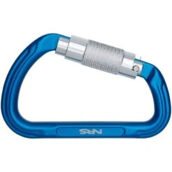 NRS Nuq Twist Lock Carabiner -Outdoor Sports 45194 01 Blue na Closed 101920 1000x1000