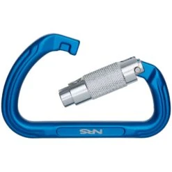 NRS Nuq Twist Lock Carabiner -Outdoor Sports 45194 01 Blue na Open 101920 1000x1000