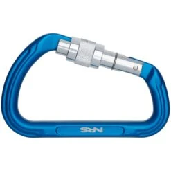 NRS Nuq Screw Lock Carabiner 15 NRS Nuq Screw Lock Carabiner -Outdoor Sports 45195 01 Blue na Closed 101920 1000x1000