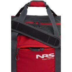 NRS Purest Mesh Duffel Bag -Outdoor Sports 55003 02 Red 40L Detail 020719 1000x1000