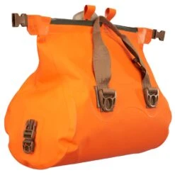 Watershed Chattooga Dry Duffel | NRS -Outdoor Sports 55403 04 SafetyOrange na back 011422 1000x1000
