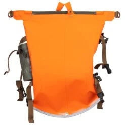 Watershed Aleutian Deck Bag | NRS -Outdoor Sports 55407 04 SafetyOrange na back 011422 1000x1000