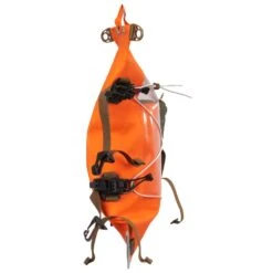 Watershed Aleutian Deck Bag | NRS -Outdoor Sports 55407 04 SafetyOrange na side 011422 1000x1000