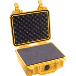 Pelican Protector Case Dry Boxes | NRS -Outdoor Sports 55431 01 yellow open 010218 1000x1000